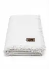 Liva Home%100 Organik Pamuk 4 Katlı Müslin Bebek Battaniyesi 110X110CM Püsküllü